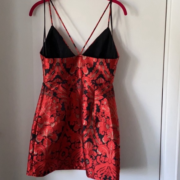 NWT FREE PEOPLE QUEEN OF HEARTS MINI DRESS, SZ 12 - Picture 5 of 6